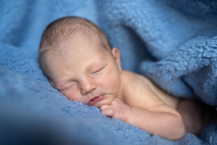 Newborn sleeping